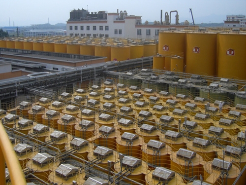 醬油罐區罐頂蓬工程